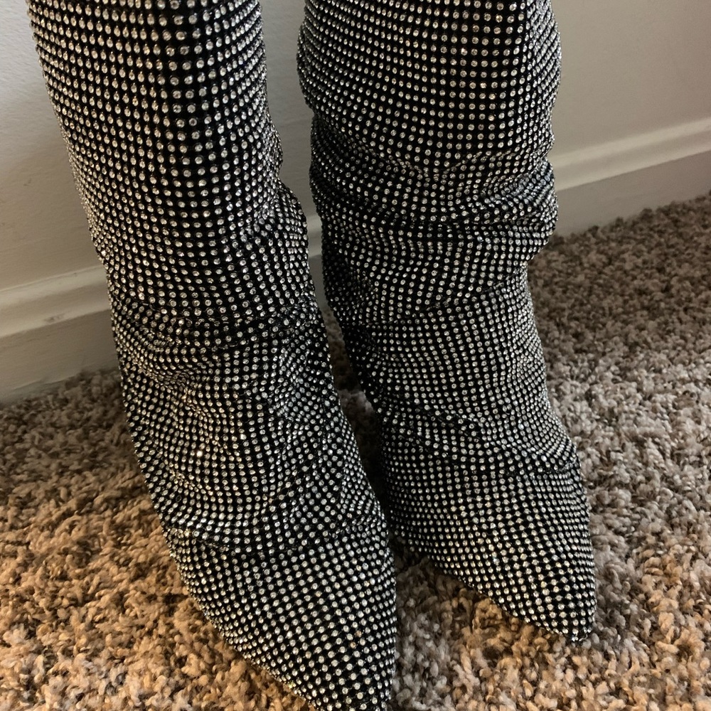 Made You Look Sequin Booties